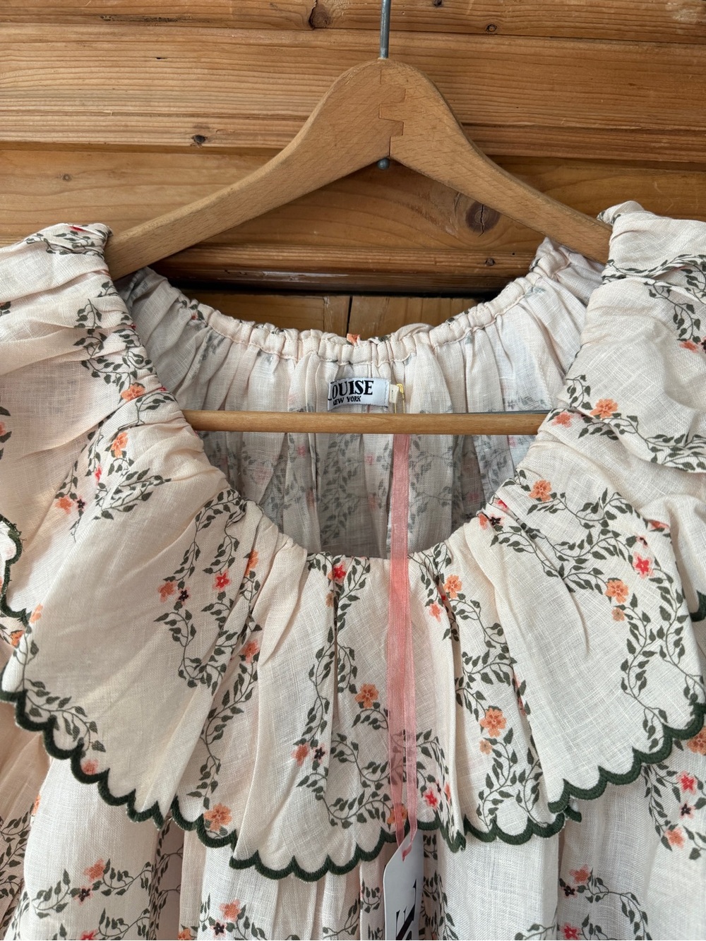 Louise New York Dylan Dress in Floral Trellis - Picture 2 of 3